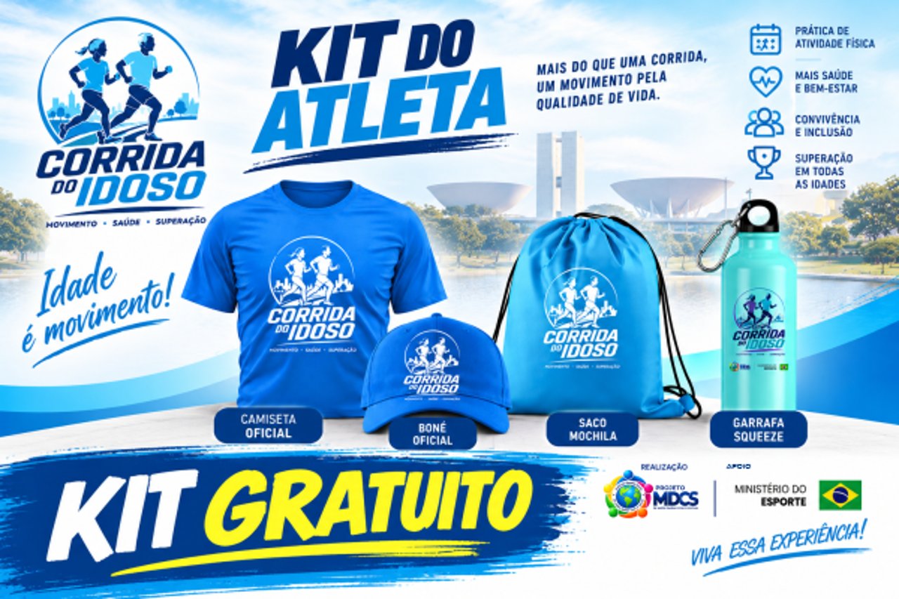 Central da Corrida - 1º Corrida Do Idoso Esplanada